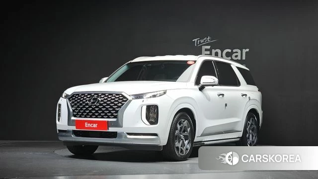 Hyundai Palisade 2021 Белый из Кореи