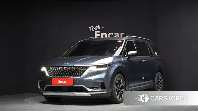 Kia Carnival 4th generation 2021 Синий из Кореи
