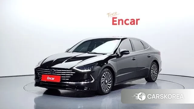 Hyundai Sonata Hybrid (DN8) 2020 Черный из Кореи