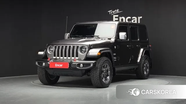 Jeep Wrangler (JL) 2019 Серый из Кореи