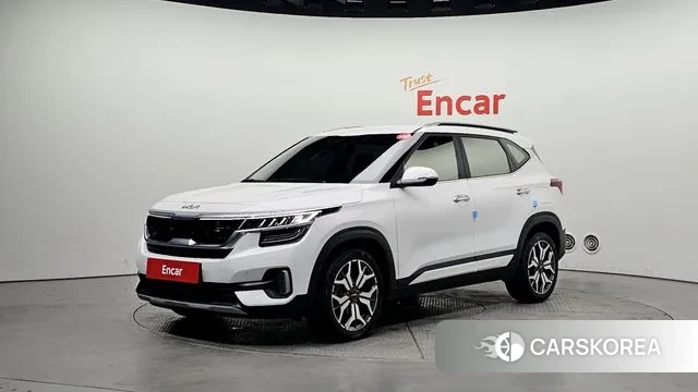 Kia Seltos 2021 Белый из Кореи