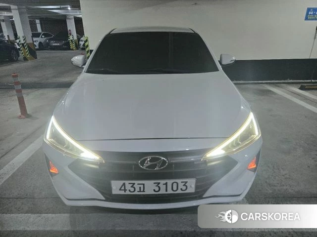 Hyundai The New Avante AD 2019 Белый из Кореи