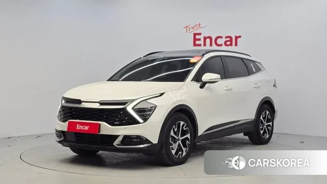 Kia Sportage 5th Generation Hybrid 2023 Белый из Кореи