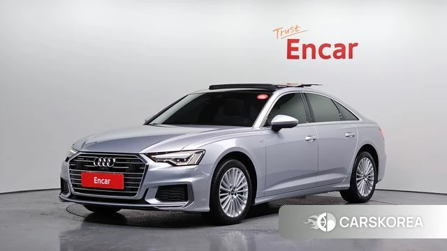 Audi A6 (C8) 2021 Серебряный из Кореи