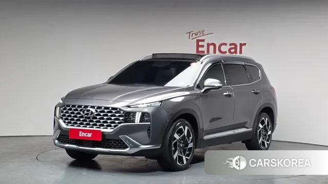 Hyundai The New Santa Fe 2020 Серый из Кореи