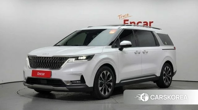 Kia Carnival 4th generation 2023 Белый из Кореи