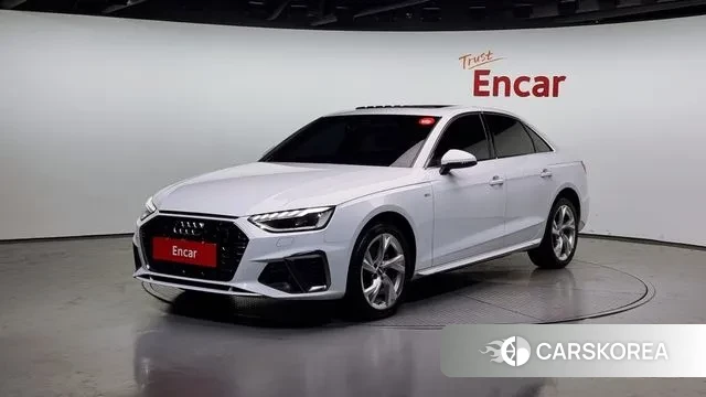 Audi A4 (B9) 2020 Белый из Кореи