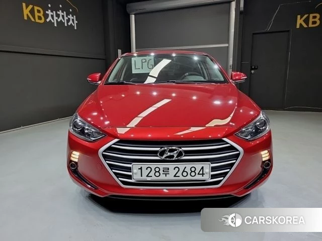Hyundai Avante AD 2018 Фиолетовый из Кореи