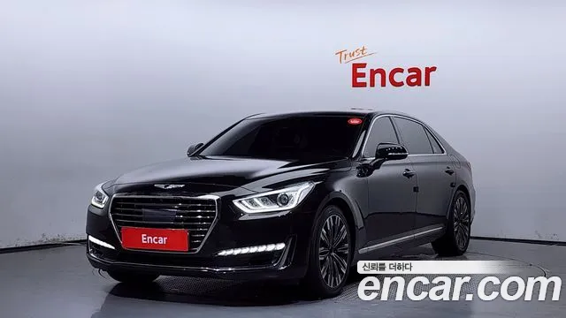 Genesis EQ900 2018 Черный из Кореи