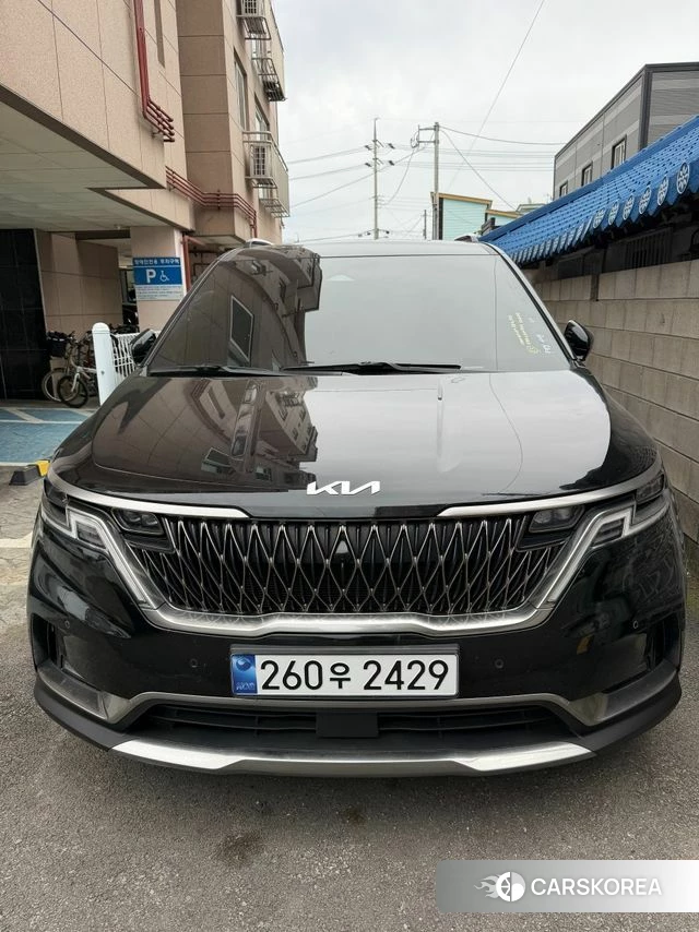Kia Carnival 4th generation 2022 Черный из Кореи