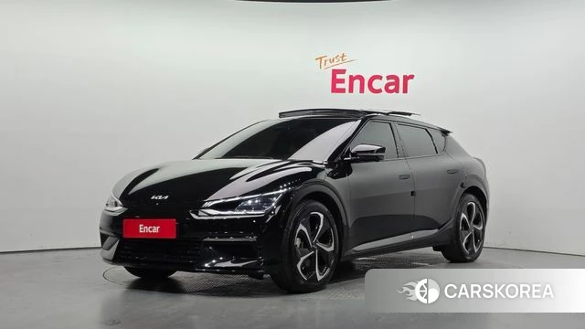 Kia EV6 2024 Черный из Кореи