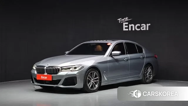 BMW 5 Series (G30) 2022 Серый из Кореи