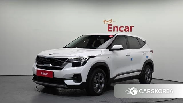Kia Seltos 2021 Белый из Кореи