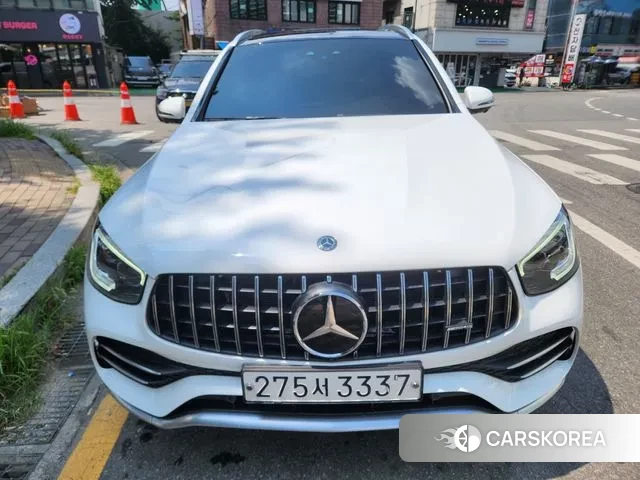 Mercedes-Benz GLC-Class X253 2020 Белый из Кореи