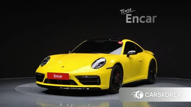 Porsche 911(992) 2023 Желтый из Кореи