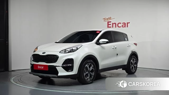 Kia Sportage The Bold 2021 Белый из Кореи