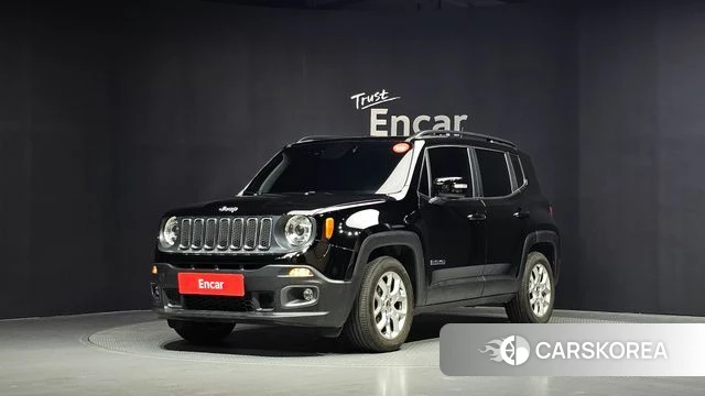 Jeep Renegade 2018 Черный из Кореи