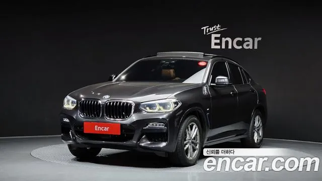 BMW X4 (G02) 2019 Серый из Кореи