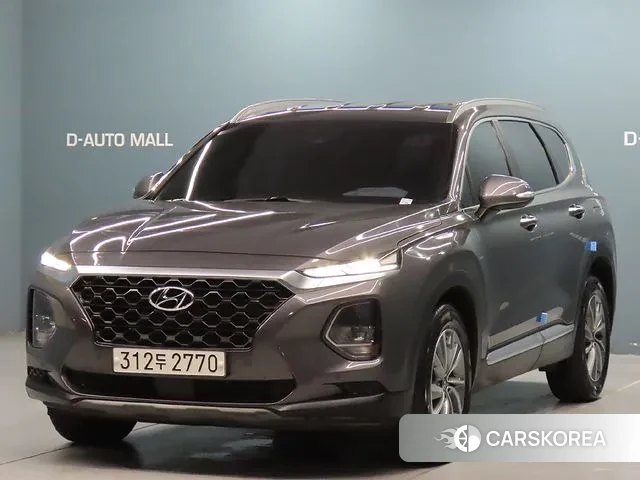 Hyundai Santa Fe TM 2020 Серый из Кореи