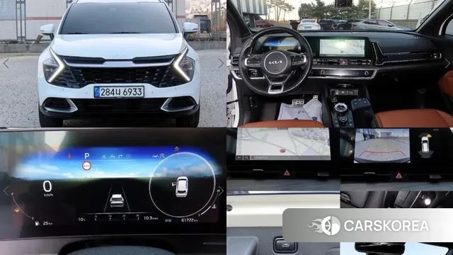 Kia Sportage 5th Generation 2023 Белый из Кореи