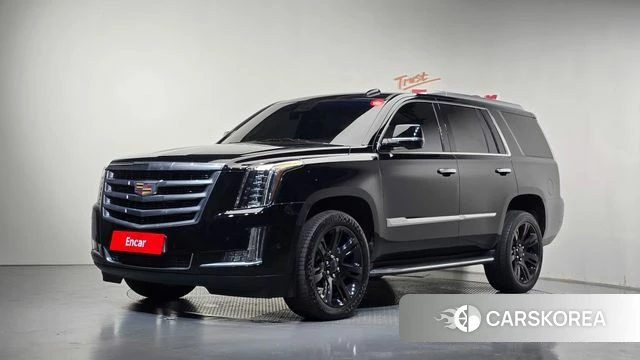 Cadillac Escalade 2018 Черный из Кореи