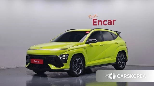 Hyundai Kona (SX2) 2025 Светло-зеленый из Кореи