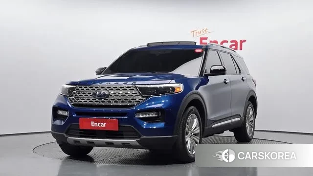 Ford Explorer 6th Generation 2022 Синий из Кореи
