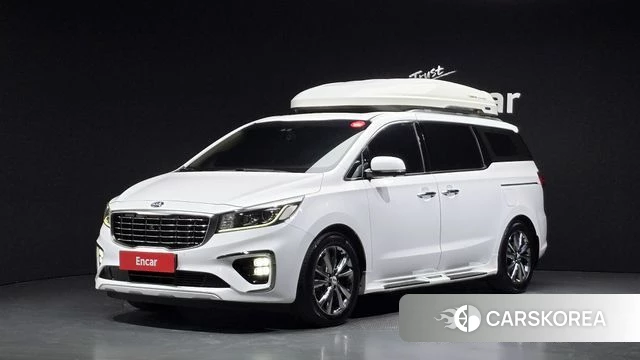 Kia The New Carnival 2018 Белый из Кореи
