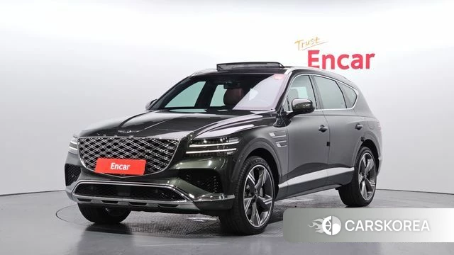 Genesis GV80 2023 Темно-зеленый из Кореи