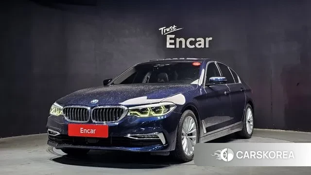 BMW 5 Series (G30) 2019 Синий из Кореи