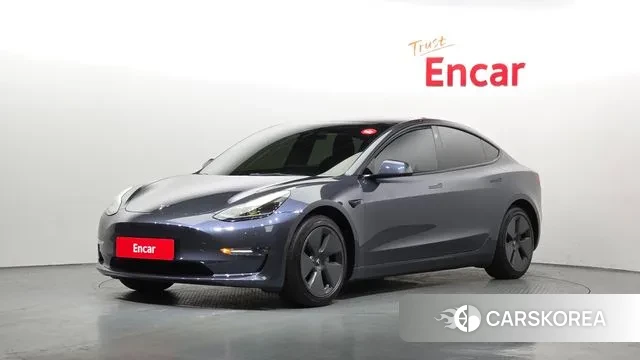 Tesla Model 3 2022 Серый из Кореи