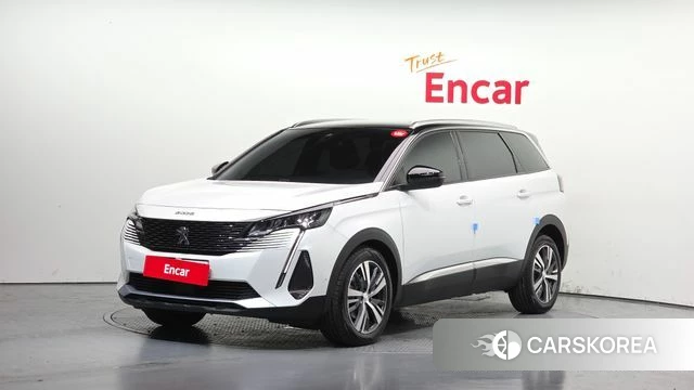 Peugeot 5008 second generation 2021 Белый из Кореи