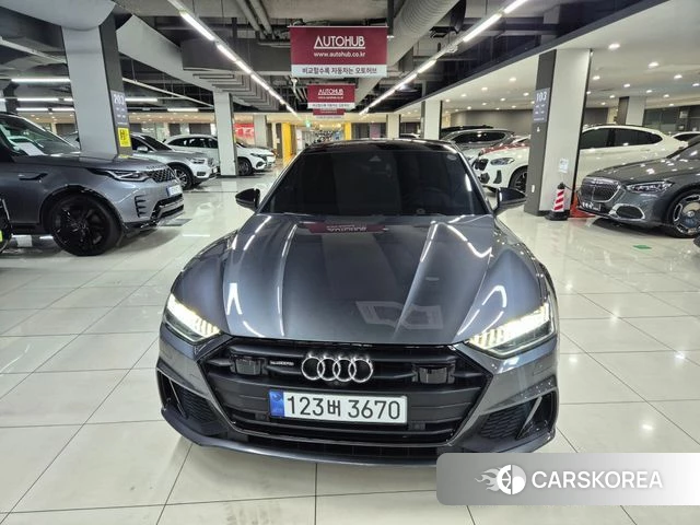 Audi A7 (4K) 2023 Серый из Кореи