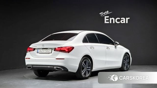 Mercedes-Benz A-Class W177 2021 Белый из Кореи