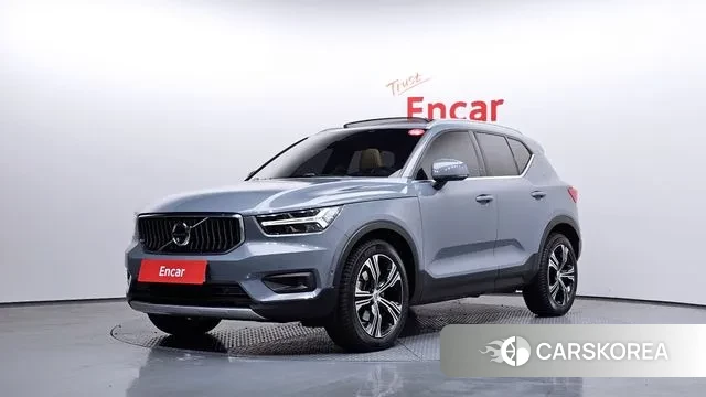 Volvo XC40 2021 Серый из Кореи