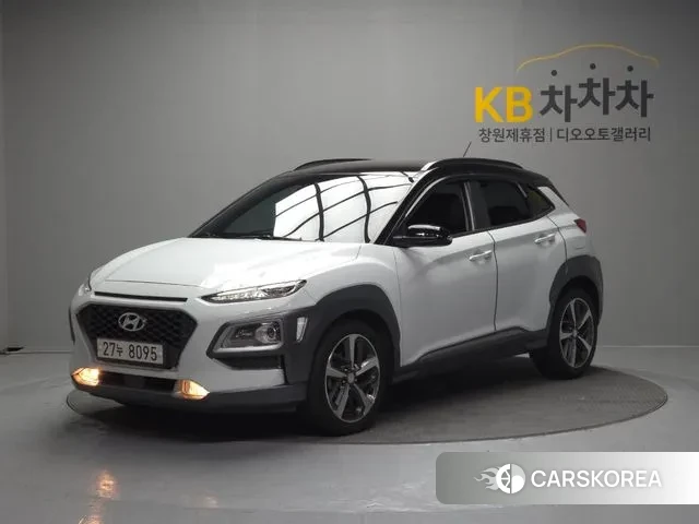 Hyundai Kona 2018 Белый из Кореи