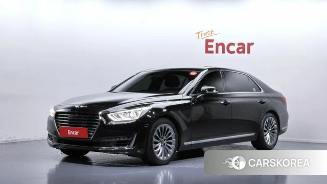 Genesis EQ900 2018 Черный из Кореи