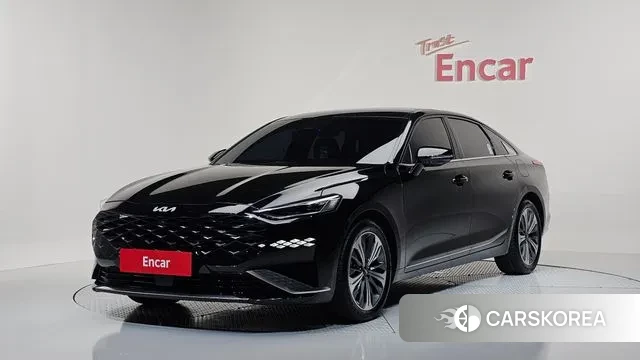 Kia K8 Hybrid 2024 Черный из Кореи