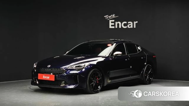 Kia Stinger 2018 Синий из Кореи