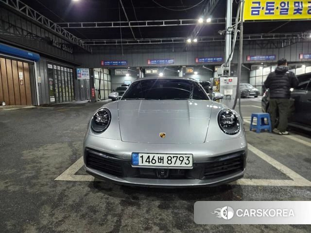 Porsche 911(992) 2020 Серебряный из Кореи