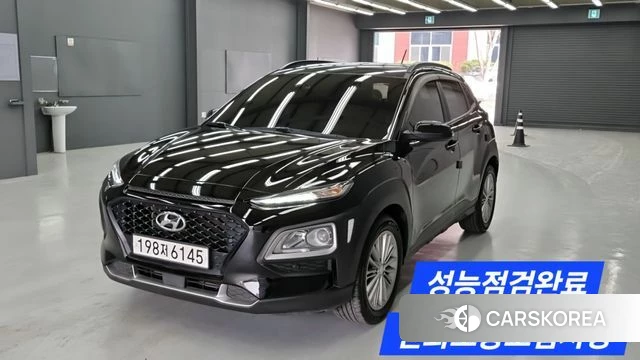 Hyundai Kona 2018 Черный из Кореи