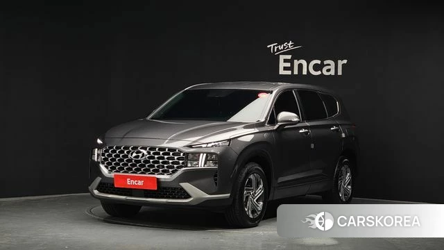 Hyundai The New Santa Fe 2020 Серый из Кореи