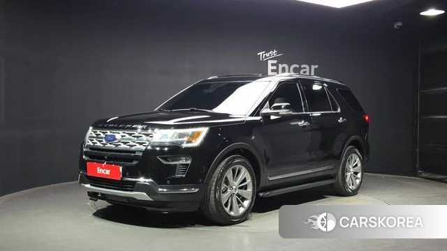 Ford Explorer 2018 Черный из Кореи