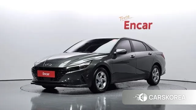 Hyundai Avante (CN7) 2021 Серый из Кореи