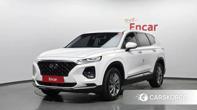 Hyundai Santa Fe TM 2019 Белый из Кореи