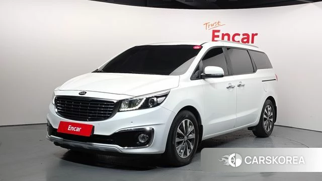 Kia All New Carnival 2018 Белый из Кореи