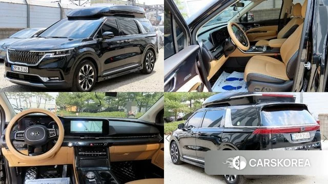 Kia Carnival 4th generation 2021 Черный из Кореи