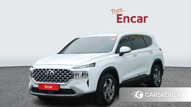 Hyundai The New Santa Fe 2021 Белый из Кореи