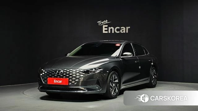 Hyundai The New Grandeur IG Hybrid 2022 Серый из Кореи