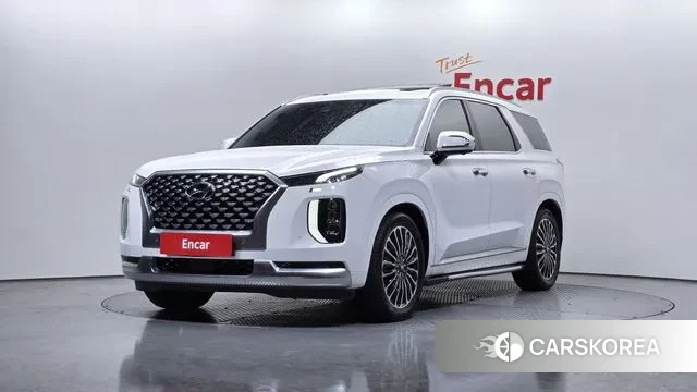 Hyundai Palisade 2021 Белый из Кореи